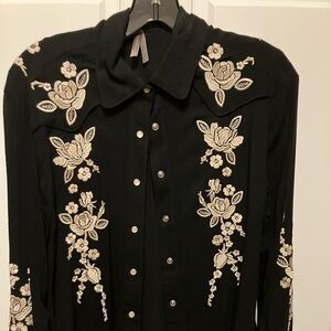 Stetson Western Embroidered Shirt S